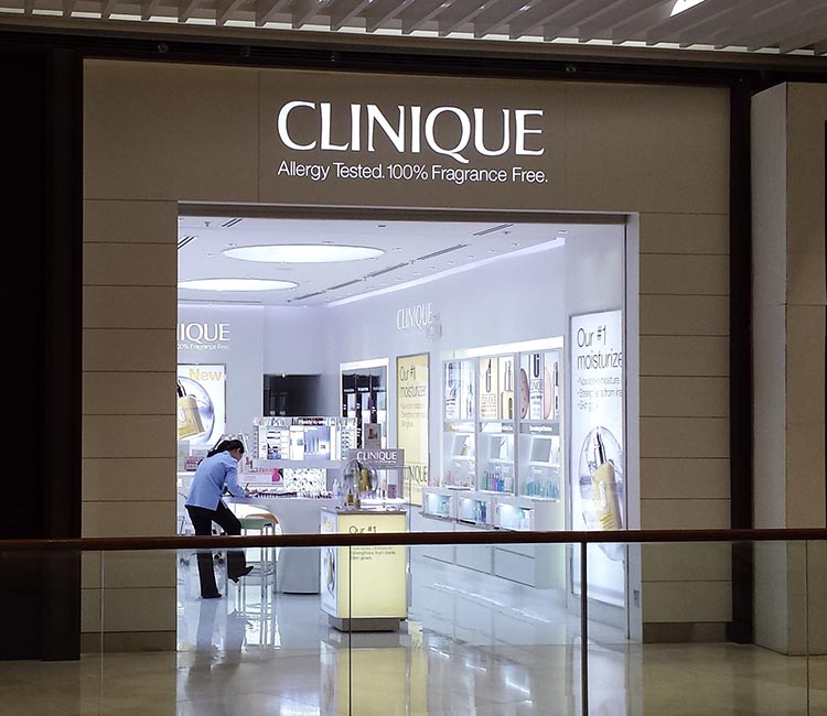 clnique倩碧店面形象設計欣賞02